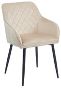 SIENA BEIGE VELVET ΥΦΑΣΜΑ ΠΟΛΥΘΡΟΝΑ ΜΕΤΑΛΛΙΚΗ