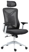 Intrahome Καρέκλα γραφείου διευθυντή Andrew Intrahome mesh σε μαύρη απόχρωση 65x61x125εκ | SKU: INTRAPA-386111127