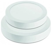 LED Slim Panel 24watt 1440lm 3CCT D300x26mm Στρογγυλό Λευκό Just Led 230002420