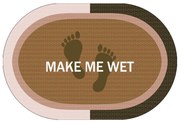 Υπεραπορροφητικό Πατάκι Μπάνιου (50x70) Dimcol Make Me Wet Beige