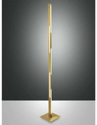 Φωτιστικό Δαπέδου Ling 3712-10-119 26x24x165cm Dim Led 4320lm 36W Brass Fabas Luce