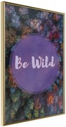 Αφίσα - Find Wildness in Yourself - 40x60 - Χρυσό - Χωρίς πασπαρτού