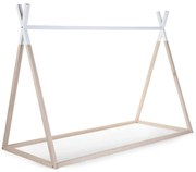 Παιδικό Κρεβάτι Montessori (90x200) ChildHome Tipi Natural BR72582