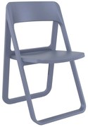 ΚΑΡΕΚΛΑ ΝΤΡΙΜ DARK GREY(Σ4)ΠΤΥΣ/ΝΗ ΠΟΛ/ΝΙΟΥ 48Χ52Χ82εκ.
