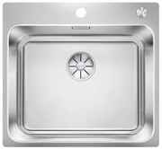Blanco Solis 500-IF/A Ένθετος Νεροχύτης Inox Brushed 54x50cm