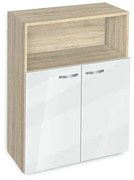Βιβλιοθήκη Etazerka Ava 3 Σόνομα, 78x33x112.3, Genomax Genom1210001783