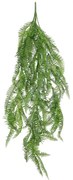 Τεχνητό Κρεμαστό Φυτό Fern 20833 30x8x87cm Green GloboStar Πολυαιθυλένιο