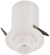 Σποτ Χωνευτό VK/04265/W/W Φ5,2x7cm Led 155Lm 3W 3000K White VKLed Στρόγγυλο