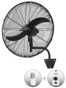 Ανεμιστήρας Επίτοιχος Φ65 AC 180W 02-00140-2 Μαύρο LINEME 02-00140-2 Μαύρο