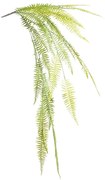 Τεχνητή Κρεμαστή Φτέρη Boston 9231-7 26x119cm Green Supergreens Πολυαιθυλένιο