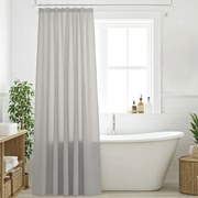 Κουρτίνα Μπάνιου (240x180) Με Κρίκους Das Home Bath 0805 Grey