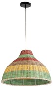 Φωτιστικό Οροφής Κρεμαστό Caballeros 02053 Boho 1xE27 IP20 40x27cm Multi GloboStar