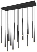 Φωτιστικό Κρεμαστό Trio Lighting CALA 354811532 Μαύρο Ματ (Black Mat) 2300+3000+4000K