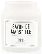 Αρωματικό Κερί Σε Βάζο Savon De Marseille 742TMA9950 7x7x9cm 200ml White Aberto Design Παραφίνη