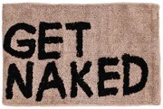 Estia Ταπέτο Μπάνιου Get Naked Βαμβακερό 80x50cm Μπεζ 02-4323