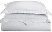 Παπλωματοθήκη Luxury Unicolour 13 White Anna Riska Υπέρδιπλo 220x240cm 100% Βαμβακοσατέν