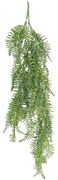 Τεχνητό Κρεμαστό Φυτό Fern 20861 28x15x90cm Green GloboStar Πολυαιθυλένιο