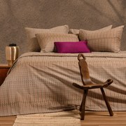 Σεντόνια Υπέρδιπλα (Σετ) Melinen Casual Line Tundra Beige Μπεζ ΧΩΡΙΣ ΛΑΣΤΙΧΟ 235x270