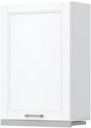Ντουλάπι κρεμαστό Tahoma A9-60-1KU για απορροφητήρα συρόμενο-Λευκό ματ - 60.00Χ32.00Χ87.00cm