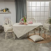 Τραπεζομάντηλο Aragona 11 Beige Teoran 135X180cm Βαμβάκι-Πολυέστερ