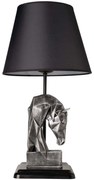 Φωτιστικό Επιτραπέζιο 687HMY1514 Φ24x50cm E27 40W Silver-Black Opviq