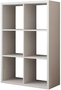 Βιβλιοθήκη Panau IV-Leuko - 77.00Χ33.00Χ113.50cm