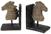 Artekko Βιβλιοστάτες διακοσμητικοί "Horse head" Σετ/2 Artekko 74759