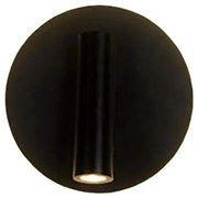 Φωτιστικό Τοίχου - Απλίκα Led SF1801LEDB 3-4W 3000K 280lm D13,5X7 Black Aca Decor Μέταλλο