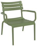 Siesta   Paris/P-L* Lounge Armchair Olive Green  metax-01-00-2953 διάστ.70.0000 x 68.0000 x 76.0000