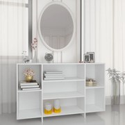 Ντουλάπι Καπνιστή Λευκό 120x30x75 εκ. από Επεξεργασμένο Ξύλο