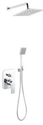 KARAG  ALGEO SQUARE Σετ μπαταρίας εντοιχισμού ντους ALGEO SQUARE BAQ7P-SET1-S FERRO KARAG-5902194951739