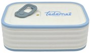 Φαγητοδοχείο 833948 15,5x10,8x5,3cm 580ml White-Light Blue Ankor Πλαστικό