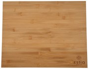Estia 01-14537 Essentials Επιφάνεια Κοπής από Μπαμπού 48x38cm, Καφέ