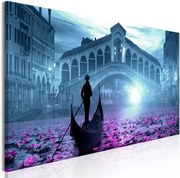 Πίνακας - Magic Venice (1 Part) Narrow Blue - 120x40