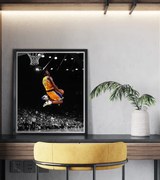 Ξύλινο Κάδρο Kobe Bryant Pose 30X40cm SNK37