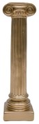 Κηροπήγιο Isokrates S351132GO 23x6x6cm Gold Sophia Ceramic