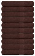 Πετσέτες Σάουνας FROGN 10 τεμ. Καφέ 80x200 εκ. 360 γρ./μ²