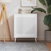 Πορτάκι με Περσίδες 61,5x59,4 εκ. από Μασίφ Ξύλο Πεύκου