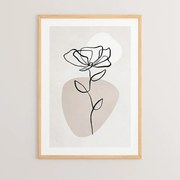 Πίνακας Bevo pakoworld με ψηφιακή εκτύπωση και πλαίσιο 33x1.5x48εκ