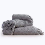 Πετσέτα Ashley Grey Nef-Nef Χεριών 30x50cm 100% Cotton