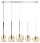 Φωτιστικό Οροφής - Ράγα 01156-12BR G9 LED 100cm Amber Luma