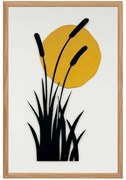Κάδρο Embrace Of The Sun 923EGN1198 50x35cm Multi Wallity Κάθετοι Ξύλο,Μέταλλο