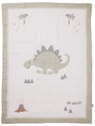 Κουβερλί Microfiber Κούνιας 110x150εκ. Fun 4937 Μπεζ-Λαδί Das Baby