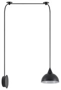 SE21-BL-B10-BL1W-MS3 ADEPT PENDANT Black Metal Shade+ HOMELIGHTING 77-9051