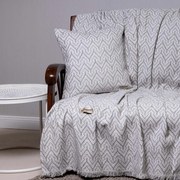 Ριχτάρι Tymfi Grey-Sugar Aslanis Home Διθέσιο 180x250cm Βαμβάκι-Polycotton