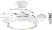 BRUNO BRN-0227 Ανεμιστήρας οροφής με LED φως, AC 82W, 42&#034;, O107x47εκ., λευκός