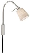 Απλίκα Φωτιστικό Τοίχου Μπεζ-Νίκελ Wolke 30321 Fischer Honsel-30321-Μπεζ 30321