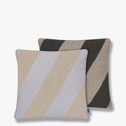 Κάλυμμα Μαξιλαριού ACROSS Κilim W50 x L50 cm 100% Βαμβάκι Γκρι/Μπεζ/Πράσινο METTE DITMER