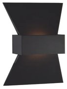 ΕΠΙΤΟΙΧΟ ΦΩΤΙΣΤΙΚΟ LED 6W 3000K ΑΛΟΥΜΙΝΙΟ ΜΑΥΡΟ 20Χ16Χ7CM ELEGANT - ZD81166LEDBK - 1.5W - 20W - ZD81166LEDBK