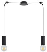 Κρεμαστό Φωτιστικό Οροφής Μέταλλο ADEPT TUBE H300 Φ11 Homelighting-77-8479-Μαύρο 77-8479